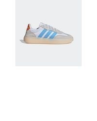 hellblaue Wildleder niedrige Sneakers von adidas Sportswear