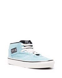 hellblaue Wildleder niedrige Sneakers von Vans