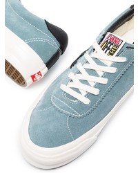 hellblaue Wildleder niedrige Sneakers von Vans