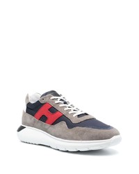 hellblaue Wildleder niedrige Sneakers von Hogan