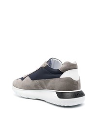 hellblaue Wildleder niedrige Sneakers von Hogan