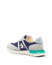 hellblaue Wildleder niedrige Sneakers von Premiata