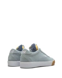 hellblaue Wildleder niedrige Sneakers von Nike