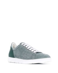 hellblaue Wildleder niedrige Sneakers von Loewe