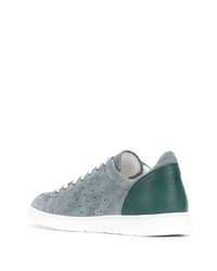 hellblaue Wildleder niedrige Sneakers von Loewe