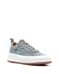 hellblaue Wildleder niedrige Sneakers von Buttero