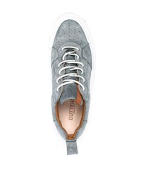 hellblaue Wildleder niedrige Sneakers von Buttero