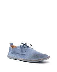 hellblaue Wildleder Oxford Schuhe von Marsèll