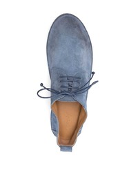 hellblaue Wildleder Oxford Schuhe von Marsèll