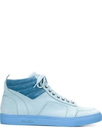 hellblaue Wildleder Turnschuhe von Del Toro Shoes