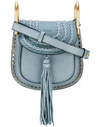 hellblaue Wildledertaschen von Chloé