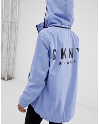 hellblaue Windjacke von DKNY