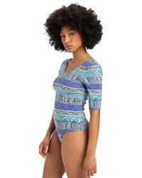 hellblauer Badeanzug von Quiksilver