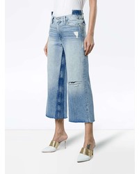 hellblauer Hosenrock aus Jeans von Frame Denim