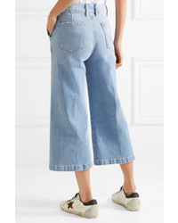 hellblauer Hosenrock aus Jeans von Frame
