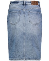 hellblauer Jeans Maxirock von Sublevel