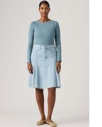 hellblauer Jeansrock von Levi's