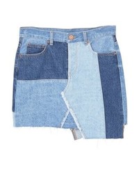 hellblauer Jeansrock von Mango