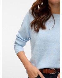 hellblauer Kaschmirpullover von Vero Moda