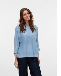 hellblauer Kaschmirpullover von Vero Moda