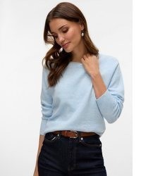 hellblauer Kaschmirpullover von Vero Moda