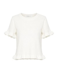 hellblauer Kurzarmpullover von SASSYCLASSY