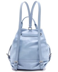 hellblauer Leder Rucksack von Opening Ceremony