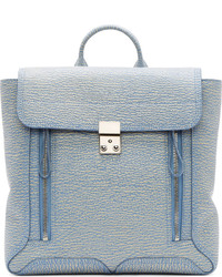 hellblauer Leder Rucksack von 3.1 Phillip Lim