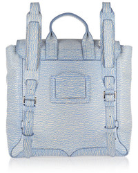 hellblauer Leder Rucksack von 3.1 Phillip Lim