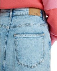 hellblauer Minirock von Roxy