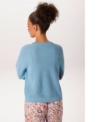hellblauer Oversize Pullover von Aniston CASUAL