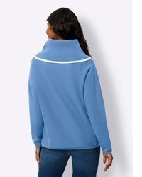 hellblauer Oversize Pullover von Heine