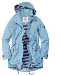 hellblauer Parka von Blue Wave