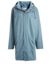 hellblauer Parka von Rains