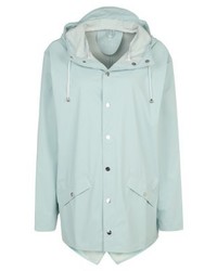 hellblauer Parka von Rains