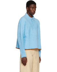 hellblauer Polo Pullover von Jacquemus