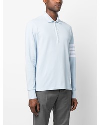 hellblauer Polo Pullover von Thom Browne