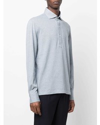 hellblauer Polo Pullover von Brunello Cucinelli