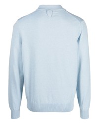 hellblauer Polo Pullover von Billionaire