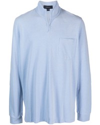 hellblauer Polo Pullover von Sease