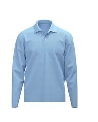 hellblauer Polo Pullover von Trigema
