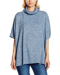 hellblauer Poncho von Fransa