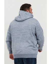 hellblauer Pullover mit einem Kapuze von BLEND
