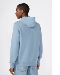 hellblauer Pullover mit einem Kapuze von Champion