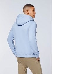 hellblauer Pullover mit einem Kapuze von Chiemsee