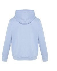 hellblauer Pullover mit einem Kapuze von Chiemsee