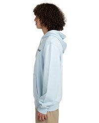 hellblauer Pullover mit einem Kapuze von Element