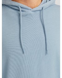 hellblauer Pullover mit einem Kapuze von Jack & Jones