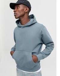 hellblauer Pullover mit einem Kapuze von Jack & Jones