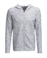 hellblauer Pullover mit einem Kapuze von Jack & Jones